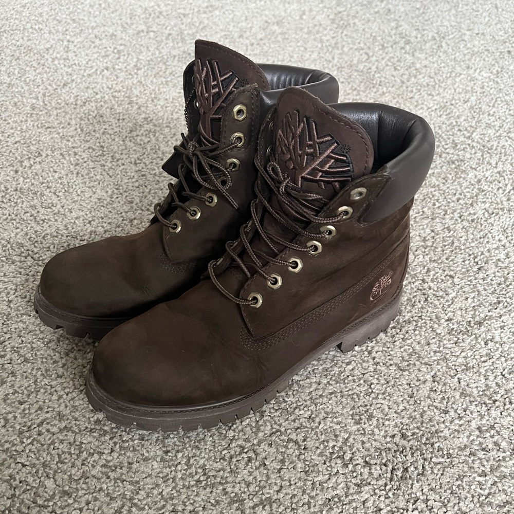 Timberland Men's Inch Premium Dark Chocolate Boots